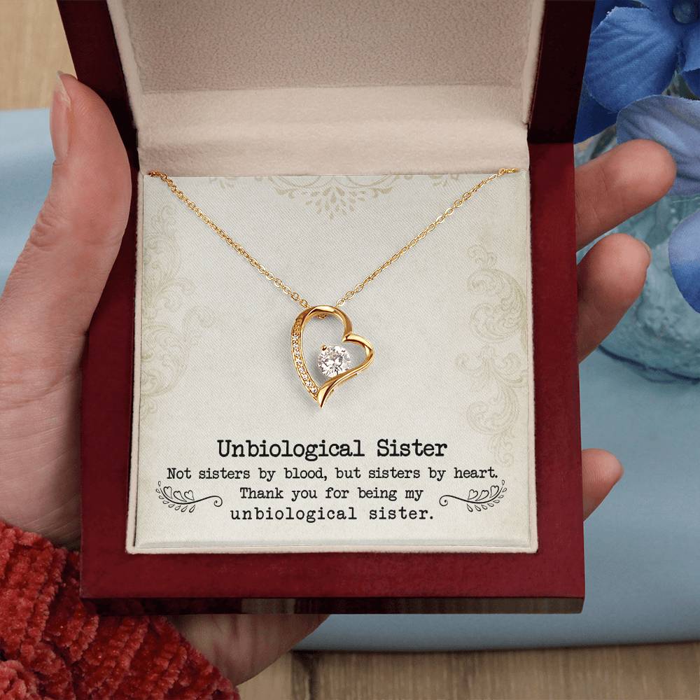 Unbiological Sister - Forever Love Necklace