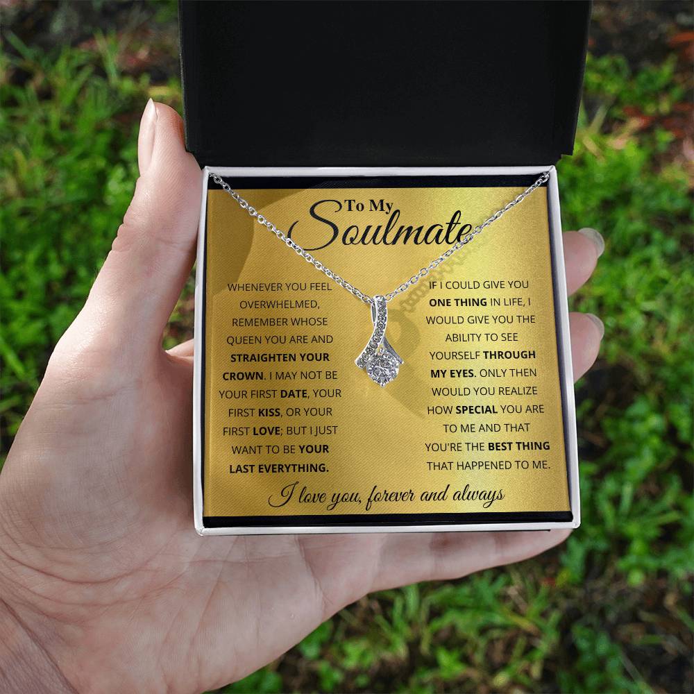 To My Soulmate - Alluring Beauty Necklace
