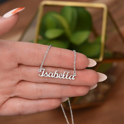 Classic Style Name Necklace
