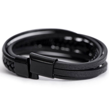 To My Son - Cross Bracelet