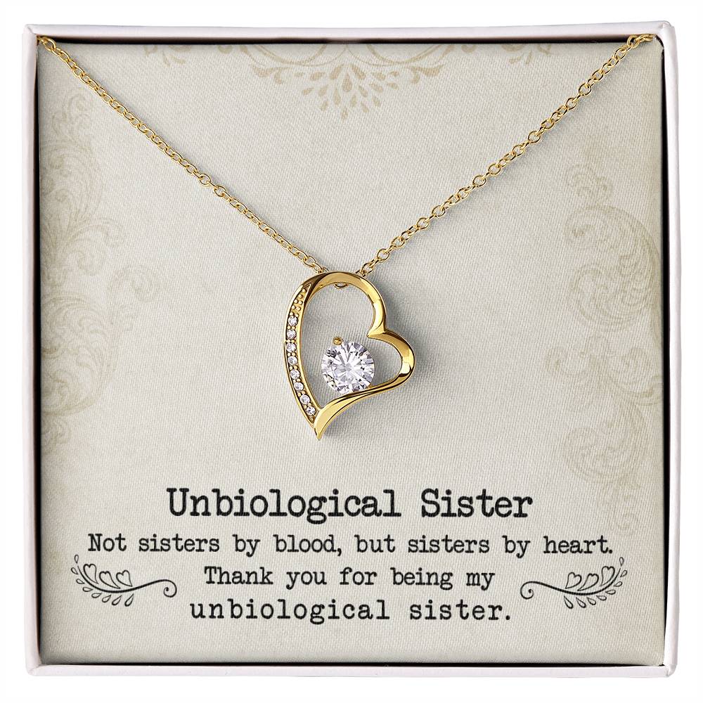 Unbiological Sister - Forever Love Necklace